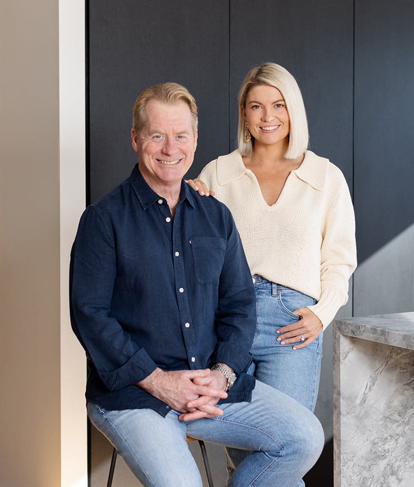 Emma Green and Marty Moore together at the Your CEO Mentor studio